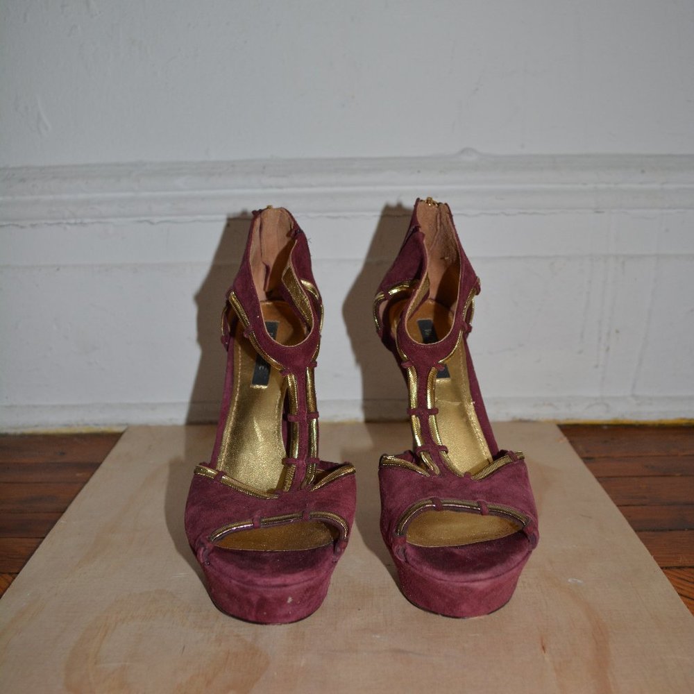 Rachel Zoe suede heels